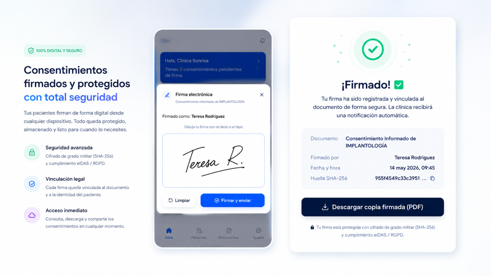 Firma Digital y Consentimientos