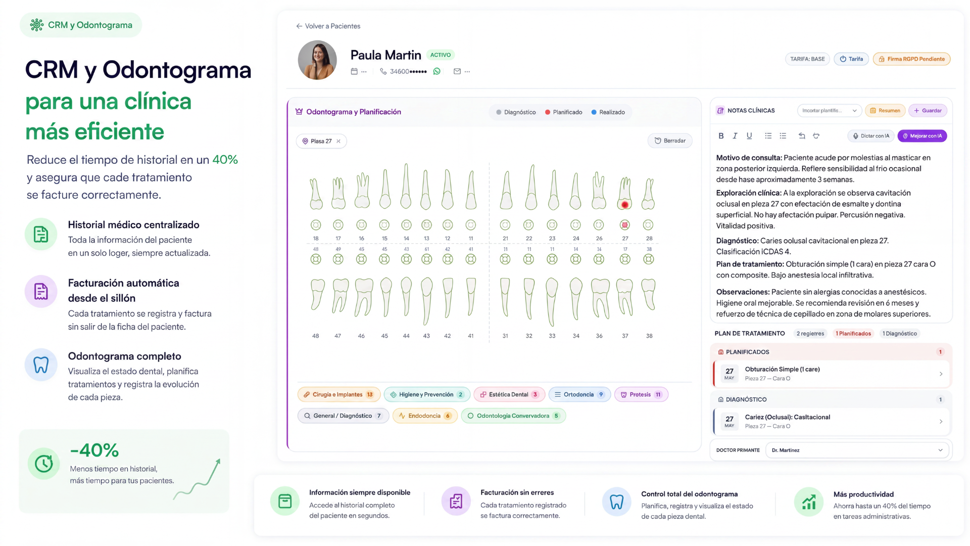 Odontograma interactivo